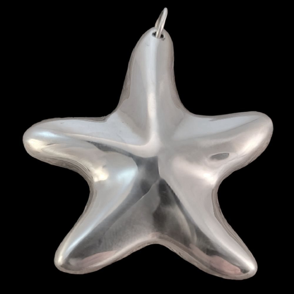 Vintage Joseph Esposito Sterling 3D Star Fish Pendant